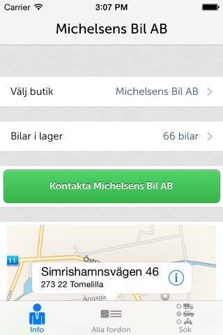 Michelsens Bil screenshot 4