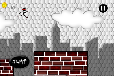 Line Run - Stickman Roof Top Adventure screenshot 4