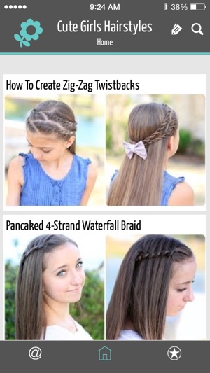 Cute Girls Hairstyles(圖1)-速報App