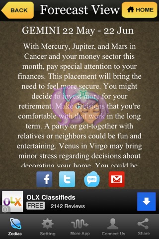 Horoscope - Week Month Year screenshot 4