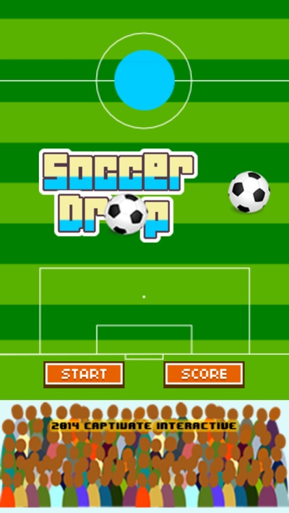 Soccer Ball Drop Game - Score Goals