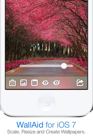 WallAid for iOS7 - Resize, Scale and Create Padded Wallpapers screenshot 4
