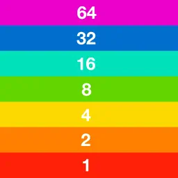 Rainbow Numbers – funny game app icon