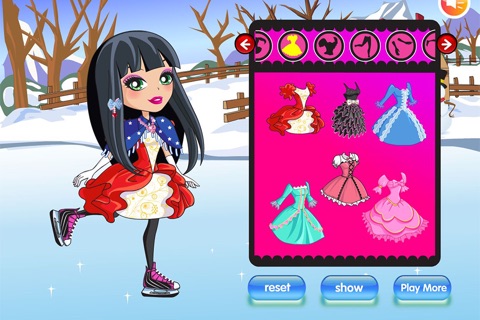 Dress A Princess Skating screenshot 3