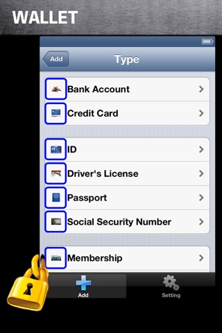 Safe Password Pro for iPhone screenshot 4