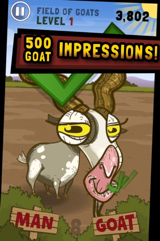 Man Or Goat - a funny game about goat noisesのおすすめ画像2