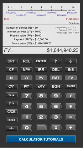 Game screenshot MyFinanceLab Financial Calculator apk