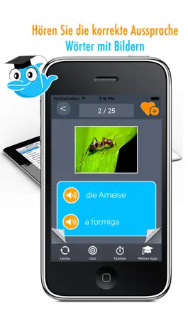 Game screenshot Learn German and Portuguese: Memorize Words - Free mod apk
