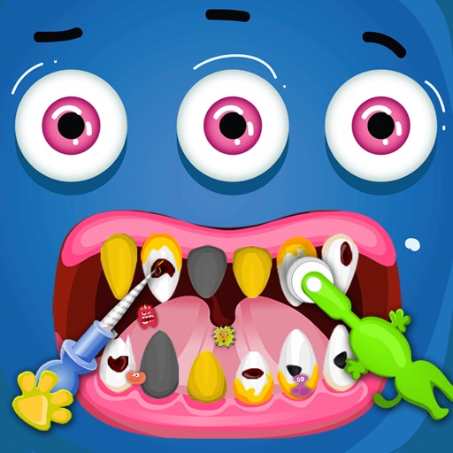 Kids Monster Dentist - Free Kids Doctor Games. iOS App