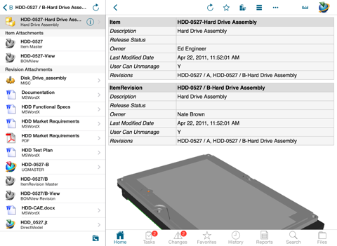 Screenshot #4 pour Teamcenter Mobility