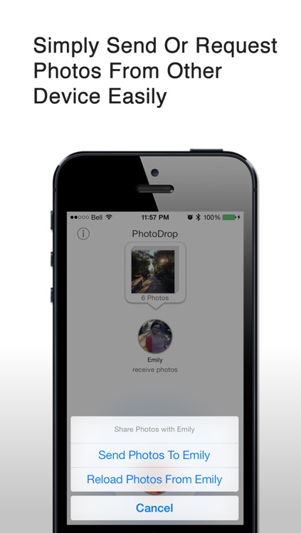 PhotoDrop ~ Nearby Wireless Photo Sharing