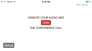 How to cancel & delete Conferencecall.biz from iphone & ipad 1