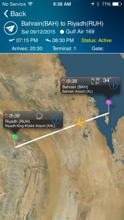 Bahrain Airport Pro (BAH) Flight Tracker Radar