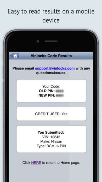 Vinlocks Mobile screenshot
