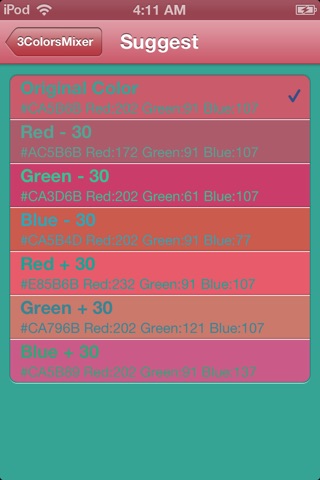 3ColorsMixer - Create Color and Check Quickly - screenshot 4