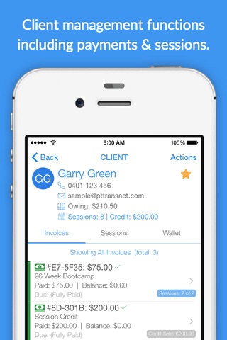 PT.Transact+ for Personal Trainers screenshot 3