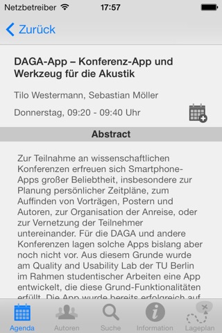 DAGA 2014 screenshot 3