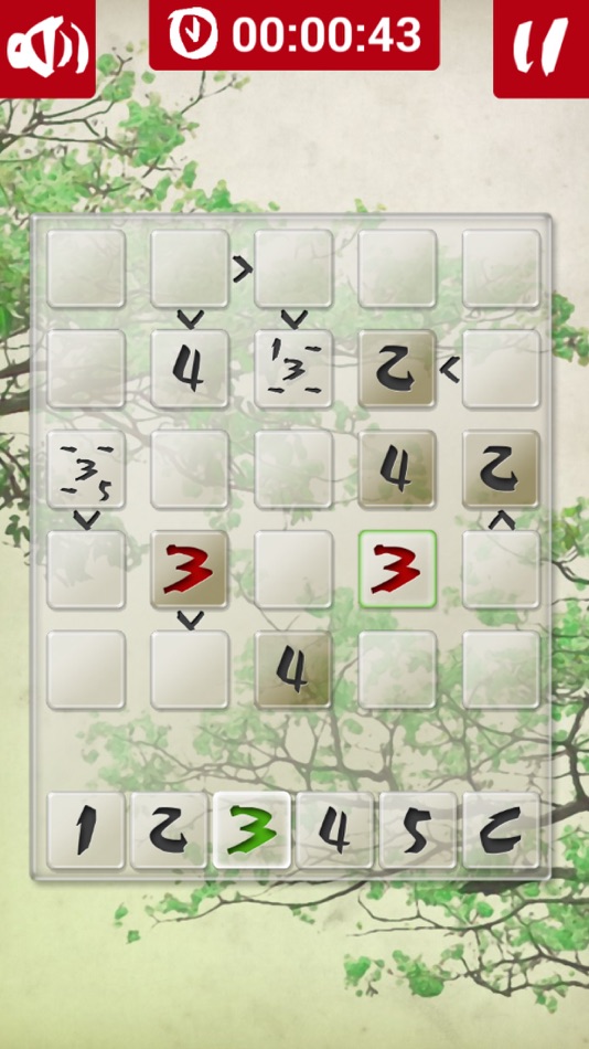 #2. Futoshiki puzzle (iOS) 由: Tomas Rychnovsky
