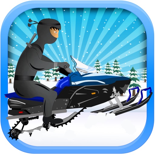 Ninja Warrior Snow Age Racer FREE - Speed Rally Snowmobile League icon