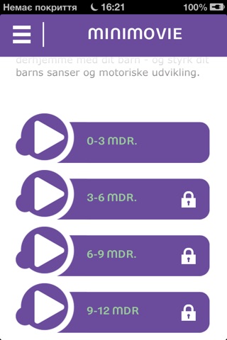 minimotion - videoøvelser til dig og din baby screenshot 2