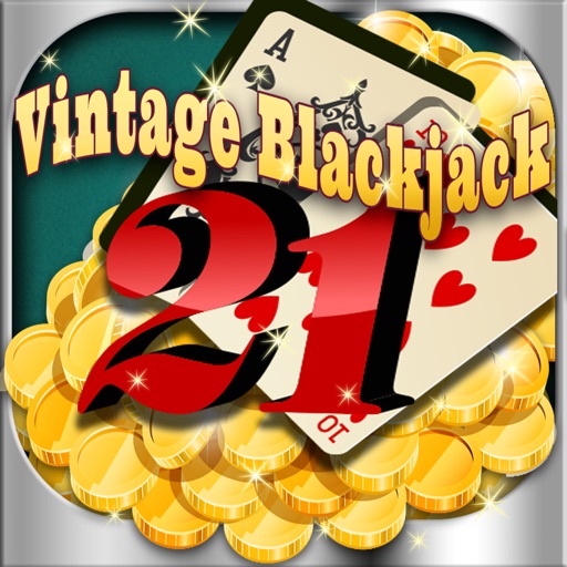 A Aces Vintage Blackjack Card Game