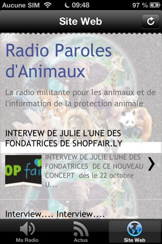 Radio Paroles d'Animaux screenshot 3