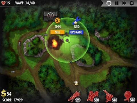 Screenshot #2 for iBomber Defense