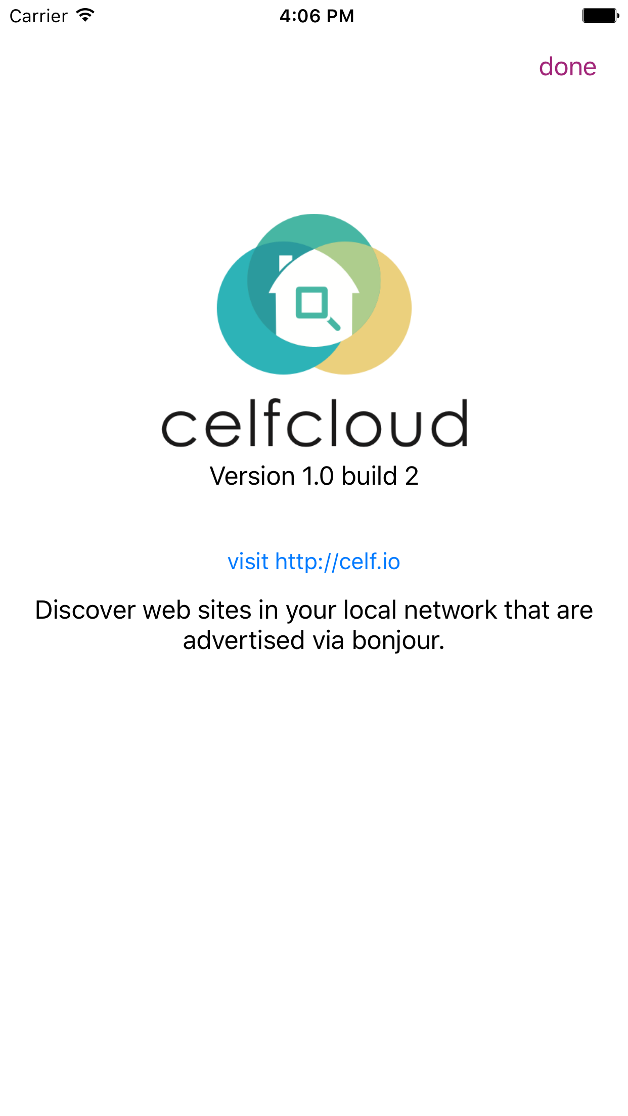 celfCloud Browser screenshot 2