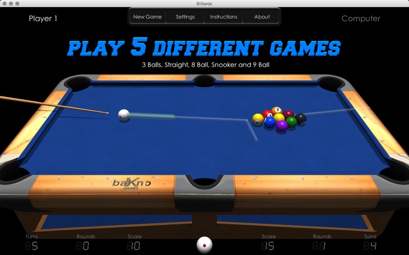 Download Gamezer Billiards V6 - Colaboratory
