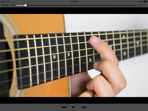 Screenshot #5 pour Méthode de Guitare Débutant HD