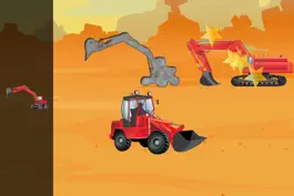 Game screenshot Digger Puzzles for Toddlers and Kids : play with construction vehicles ! hack