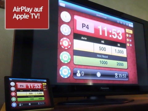 Pokernut Tournament Timer HD screenshot 3