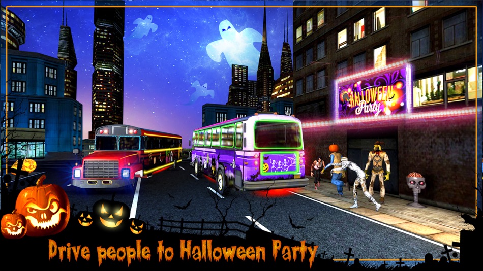 #2. Halloween Party Bus Driver 3D (iOS) 由: Tap2Play, LLC (Ticker: TAPM)