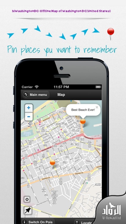 hiWashingtonDC: Offline Map of Washington DC(United States)