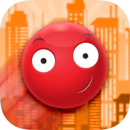 Red Balls Can Jump: The Impossible Bouncing Face Platform Run Icon