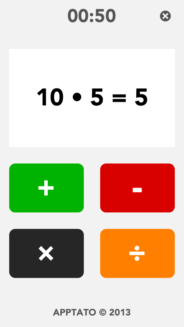 Screenshot #2 pour Jeu Simple de Maths