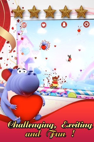 Valentine Day Hearts Rescue HD - Free Version screenshot 2