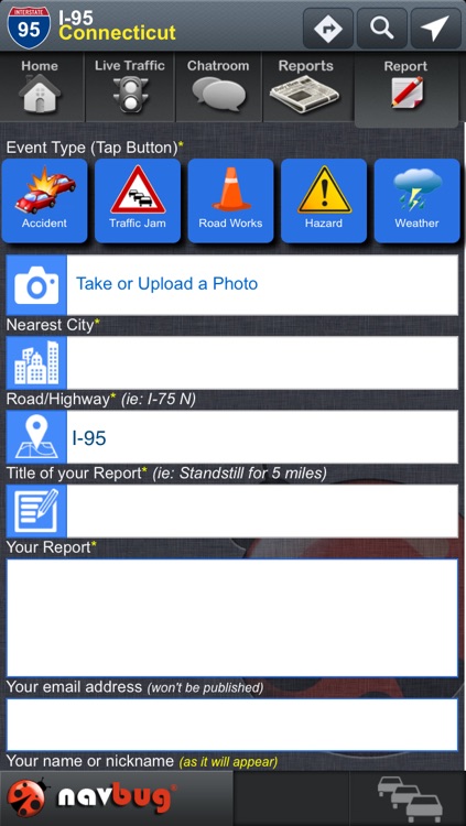 Navbug Traffic GPS screenshot-3