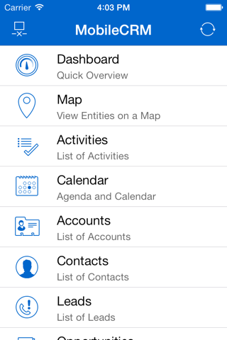 ToMoS – MobileCRM for Primary ITO screenshot 3