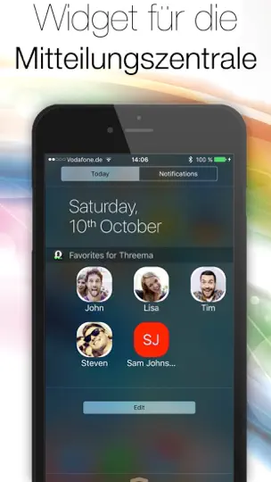 Screenshot von App Für Threema - Ein Shortcut Für Threema Direkt Auf Dem Homescreen! auf dem iPhone 3