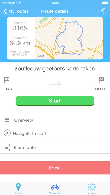 FietsKompas - official knooppunten routeplanner screenshot-3