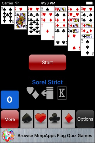 Sorel Solitaire screenshot 2