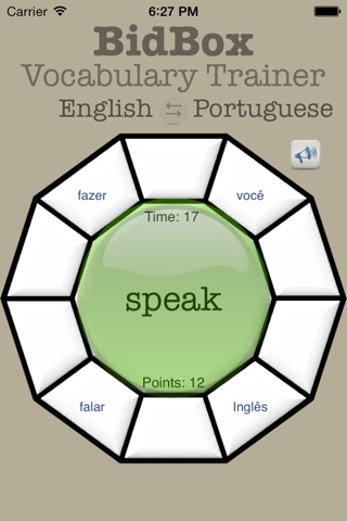 Vocabulary Trainer: English - Portuguese screenshot 3