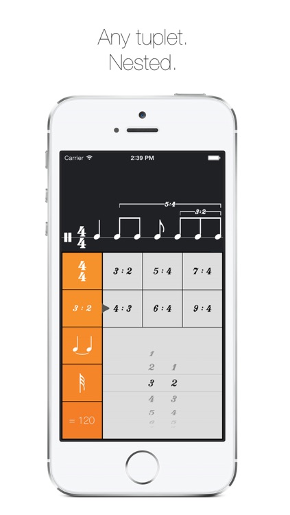 Rhythm Calculator - Advanced rhythm trainer and metronome screenshot-3