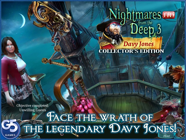 Nightmares from the Deep™: Davy Jones, Collector's Edition HD screenshot-0