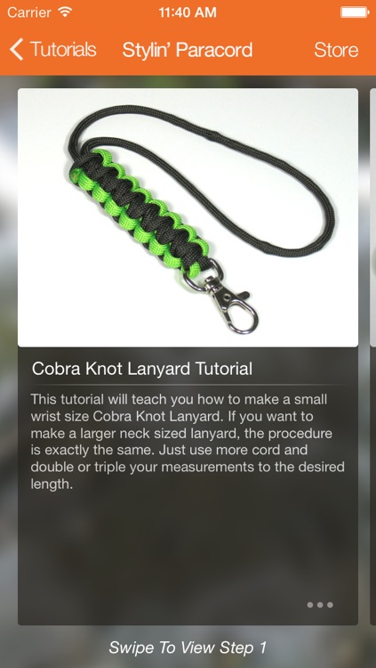 Stylin' Paracord