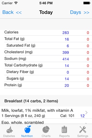 Diabetes in Pregnancy - Gestational Diabetes Logbook and Manager screenshot 3