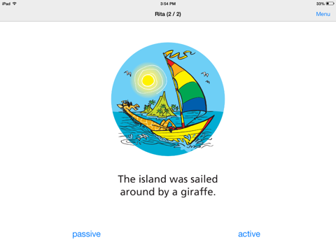Screenshot #6 pour Active & Passive Verbs Fun Deck