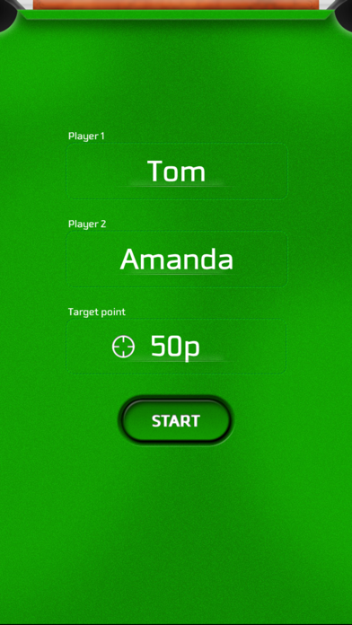Screenshot #1 pour Billiard Brain: Pool, Snooker jeu Note Calculatrice Sport pour 14.1 en Continu Billard