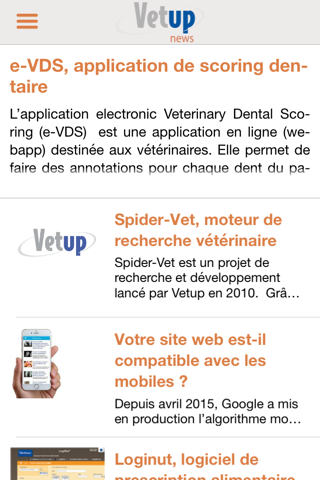 Vetup News screenshot 2
